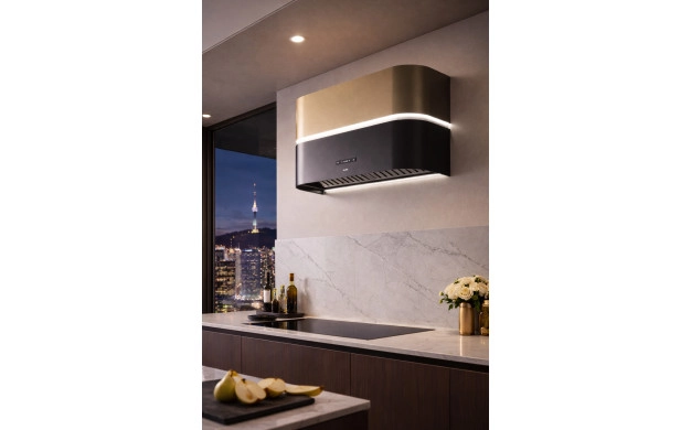 Sirius SLTC 126 Augusta Wall – премиум стенен аспиратор 90 см в бронз и шампанско